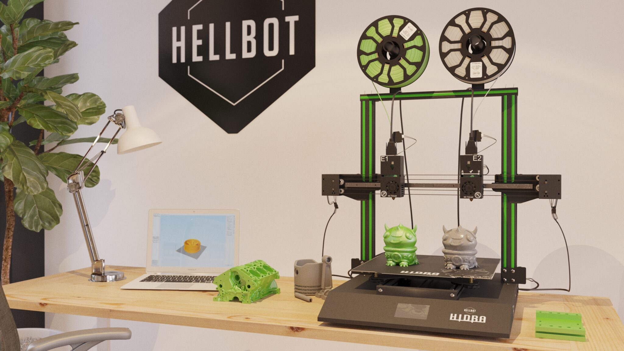 Hidra e Hidra Plus ¡La impresora 3D con doble extrusión independiente ...