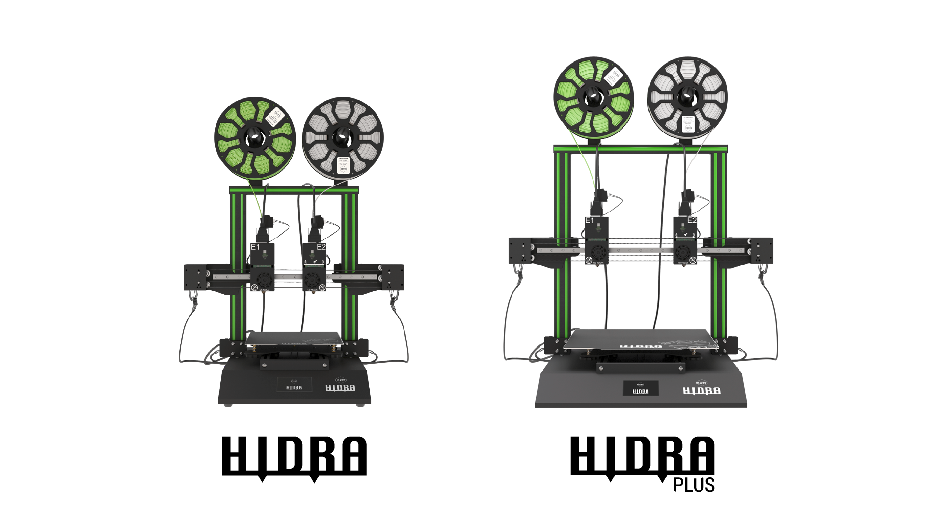 Hidra e Hidra Plus ¡La impresora 3D con doble extrusión independiente ...